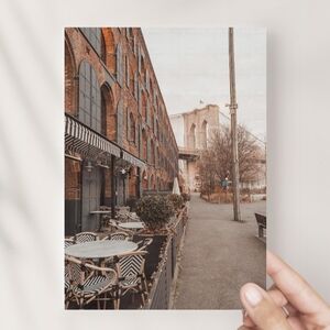 Brooklyn Bridge 8x12 Unframed Photography Print